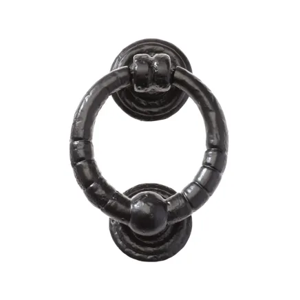 Zoo Hardware Ring Knocker - 5" - Black
