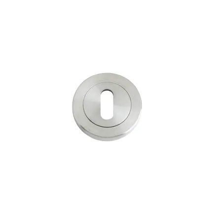 Zoo Hardware Standard Profile Escutcheon - 50mm dia - Stainless Steel