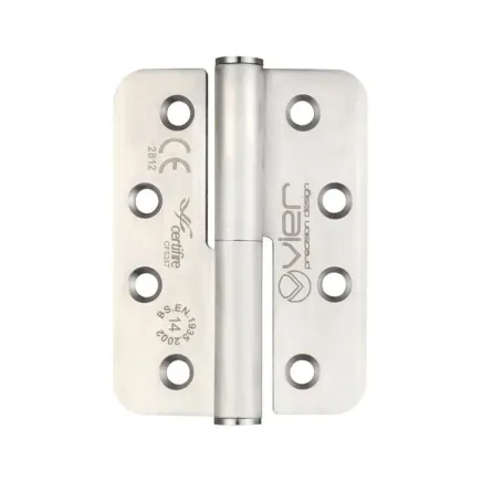 Zoo Hardware Grade 14 - Lift Off Hinge Stainless Steel - Radius - 102x 76 x 3.4mm - Right Hand - Pair