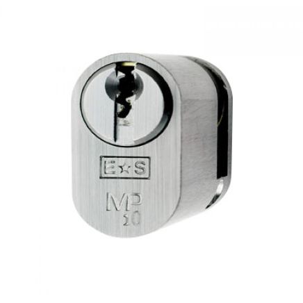 Mp10 Uk Oval Single Cylinder 42mm Umk - Polished Chrome