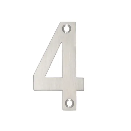 Zoo Hardware Numerals - Polished Stainless