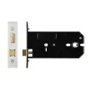 Zoo Hardware Horizontal Lock - 152mm - Bathroom Version - Satin Stainless