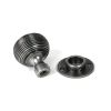 Pewter Heavy Beehive Mortice/Rim Knob Set