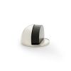 Alexander & Wilks - Shield Floor Mounted Door Stop - Satin Nickel