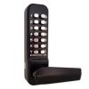 Borg BL4401 MG Pro ECP - Easicode Pro, Marine Grade Lever Keypad, Inside Lever Handle, Optional Holdback, MG Pro (Black) Finish