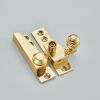 1035L Lockable Reeded Knob Sash Fastener