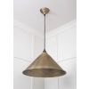 Aged Brass Hockley Pendant