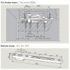 Dorma BTS80EMB Electromagnetic Hold Open Floor Spring Complete With Accessory Pack