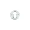 Zoo Hardware Euro profile escutcheon - Satin Chrome