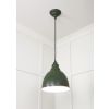 White Gloss Brindley Pendant in Heath