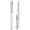 Zoo Hardware Lever Action Flush Bolt 20 x 200mm - Satin Aluminium
