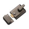 60mm Std. Nightlatch Matt Bronze Finish