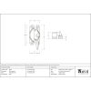 Polished Nickel Fitch Fastener