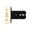 Zoo Hardware Flat Dead lock - 102mm C/W PVD Forend and Strike
