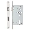 Zoo Hardware Roller din euro sashlock - 72mm c/c - backset 60mm - radius - Satin Stainless