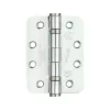 Zoo Hardware Ball Bearing Hinge - Steel 102 x 76 x 3mm - Radius - Polished Chrome