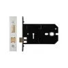 Zoo Hardware 3 Lever Horizontal Lock - 127mm - Satin Stainless