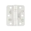 Zoo Hardware Grade 11 Ball Bearing Hinge Stainless Steel Radius - Grade 201 -76 x 67 x 2.5mm - White