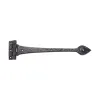 Zoo Hardware T Hinge - 15" - Pair - Black