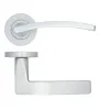Zoo Hardware Toledo lever on rose - Satin Chrome