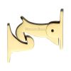 Heritage Brass Door Holder Gravity Design Polished Brass Finish