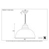 Smooth Nickel Harborne Pendant