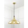 Smooth Brass Frankley Pendant