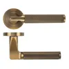 Zoo Hardware Bilbao lever on rose - Antique Brass
