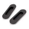 100kg Black Sliding Door Hardware Kit (2m Track)