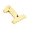 Polished Brass Numeral 1