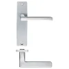 Zoo Hardware Venice Lever Latch On Backplate - 180x43mm - Satin