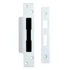 Zoo Hardware Spare Acc Pk for UK Sash Locks - contains Forend, Strike and Fixing Screws - White