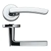 Zoo Hardware Santiago lever on round rose - Polished Chrome