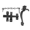 Antique Gate Catches 156mm Black - By Frelan Hardware - JAB30