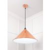 White Gloss Hockley Pendant in Copper