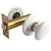 Jedo Porcelain Turn & Release (Rack Bolt Supplied Separately) White - By Frelan Hardware - JC17