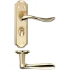 Zoo Hardware Lincoln Lever Bathroom (57mm c/c) Furniture - Satin