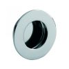 Circular Flush Pull - Bright Stainless Steel