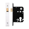 Zoo Hardware Upright Latch - 76mm C/W PVD Forend and Strike - Satin Stainless