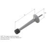 Projection Door Stop (80mm) - Flat Black