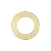 Zoo Hardware Spare screw on rose pack - Satin Brass