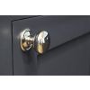 Polished Nickel Mushroom Cabinet Knob 38mm