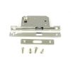 Polished Chrome 50mm Sliding Door Lock