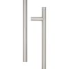 Stainless Steel 32mm Guardsman Pull Handles B/T Fixing 1200x32x1000mm Satin Stainless Steel - By Frelan Hardware - JSS520C