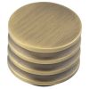Sturt Cupboard Knobs 30mm Antique Brass - By Frelan Hardware - HOX430AB