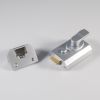 Deadlocking Rim Cylinder Nightlatch 60mm - Satin Chrome