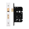 Zoo Hardware 3 Lever Sash Lock - 64mm C/W PVD Forend and Strike - Satin Stainless