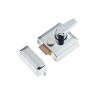 Narrow Stile Night Latches 66mm Polished Chrome - By Frelan Hardware - JL5031PC