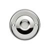 Round Bell Push - Polished Chrome