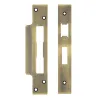 Zoo Hardware Spare Acc Pk for UK Sash Locks - *BLANK* - contains Forend, Strike and Fixing Screws - Bronze